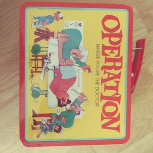 Vintage Operation lunchbox